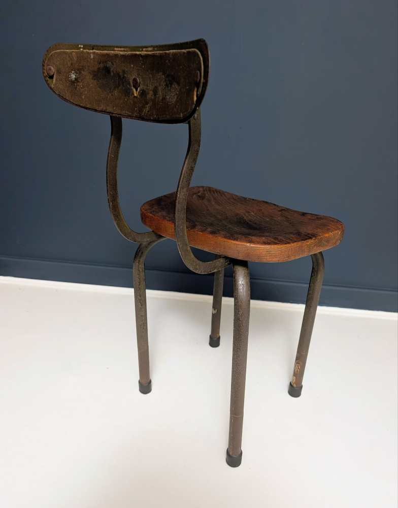 Industrial chair with rotating back rest - Image 16