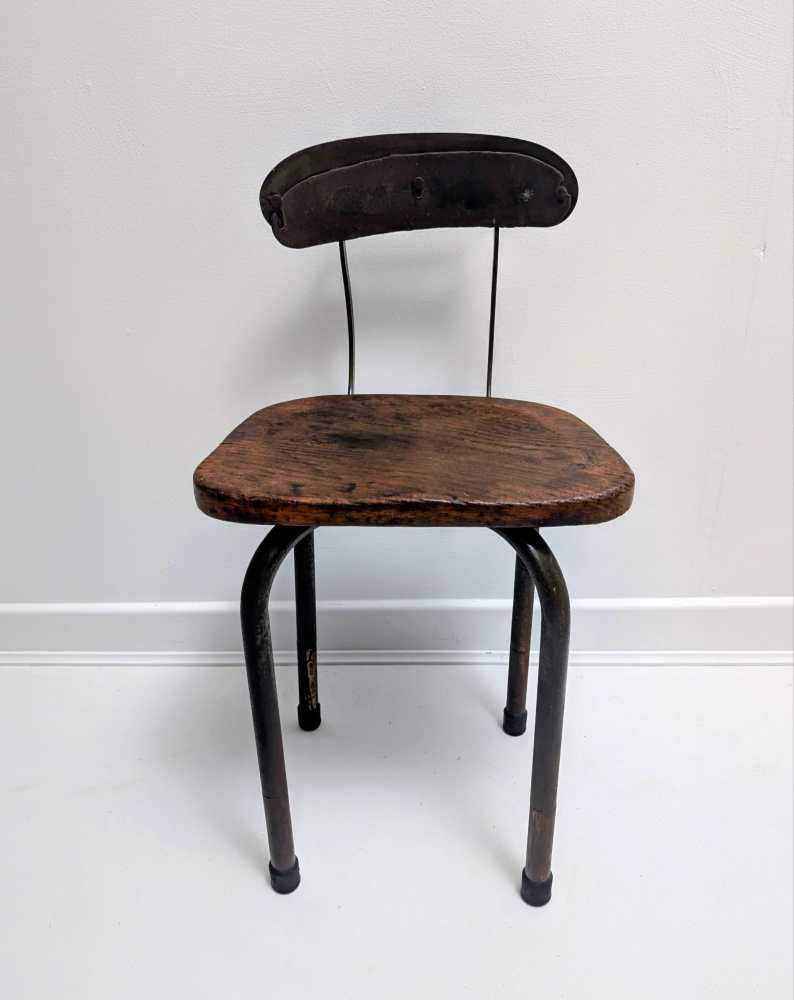 Industrial chair with rotating back rest - Image 5