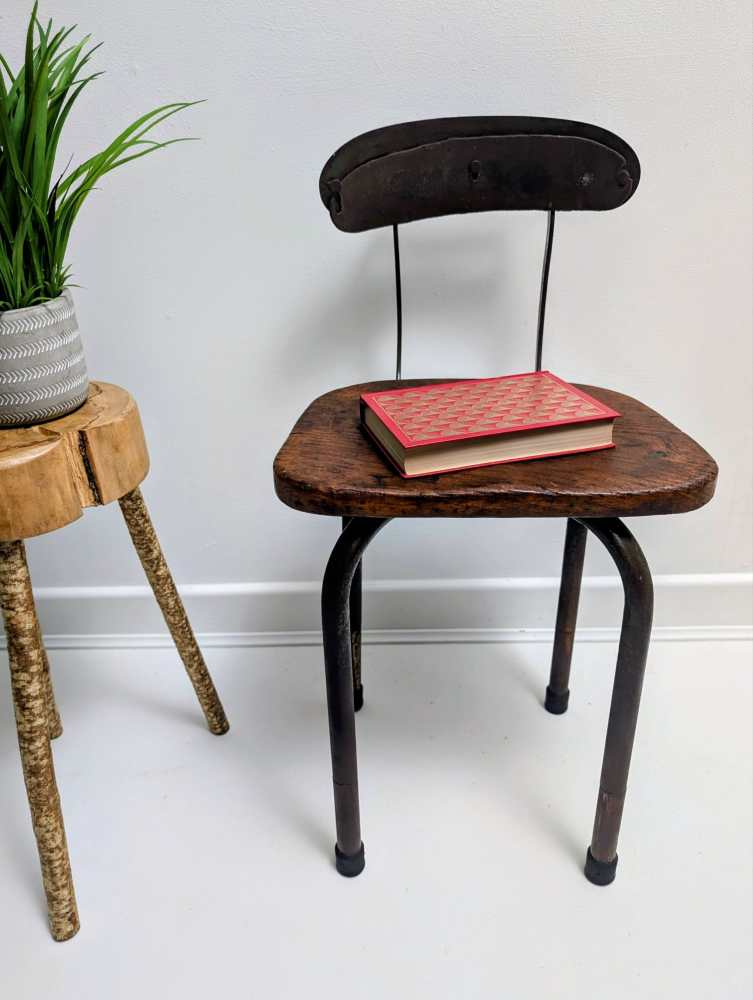 Industrial chair with rotating back rest - Image 15