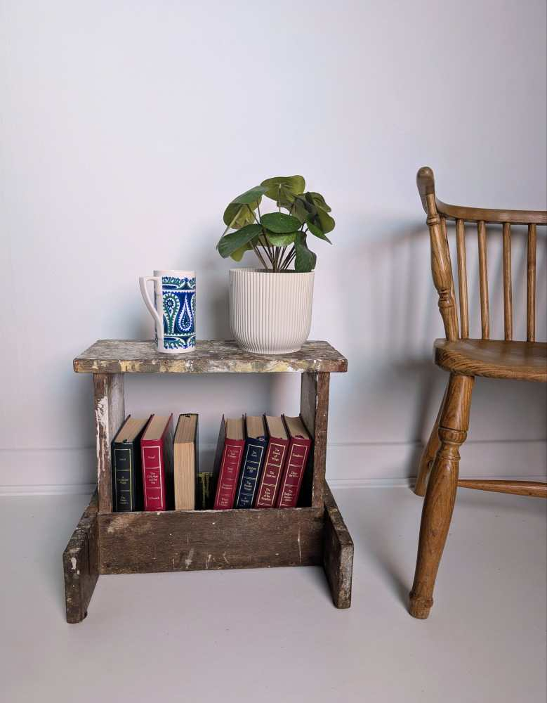 Vintage farrier's stool from Tapeley Park estate farm - Image 14