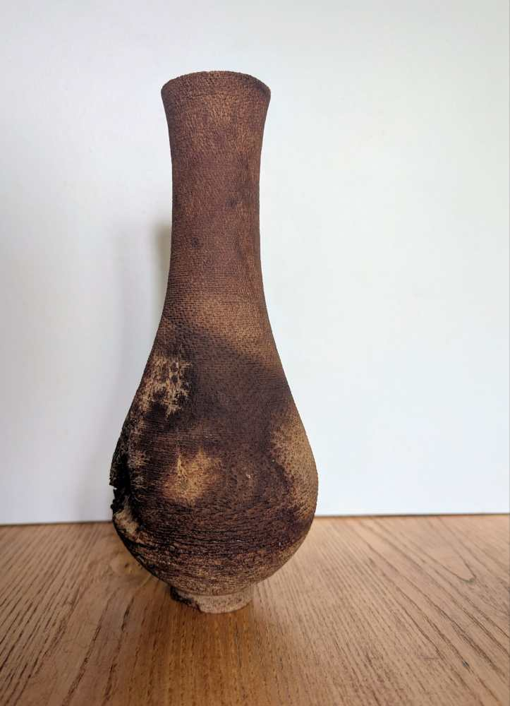 New Zealand Ponga wood vase - Image 5