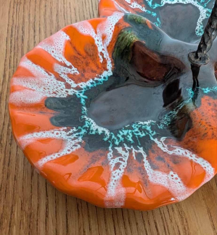 Midcentury French Vallauris hors d'ouevres dish - Image 15