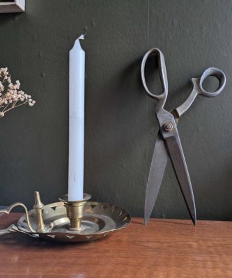 Huge tailor's shears, Sheffield-made scissors