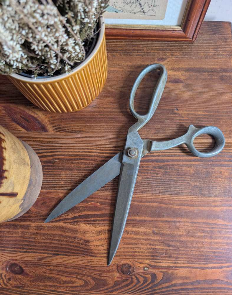 Huge tailor's shears, Sheffield-made scissors - Image 16