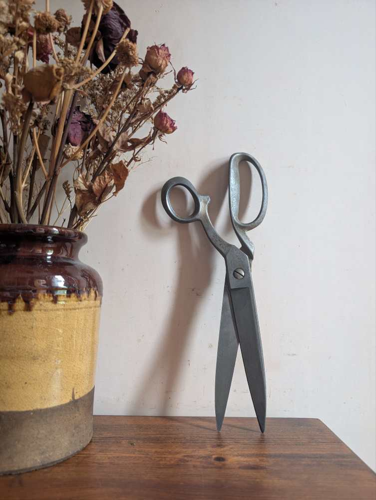 Huge tailor's shears, Sheffield-made scissors - Image 14