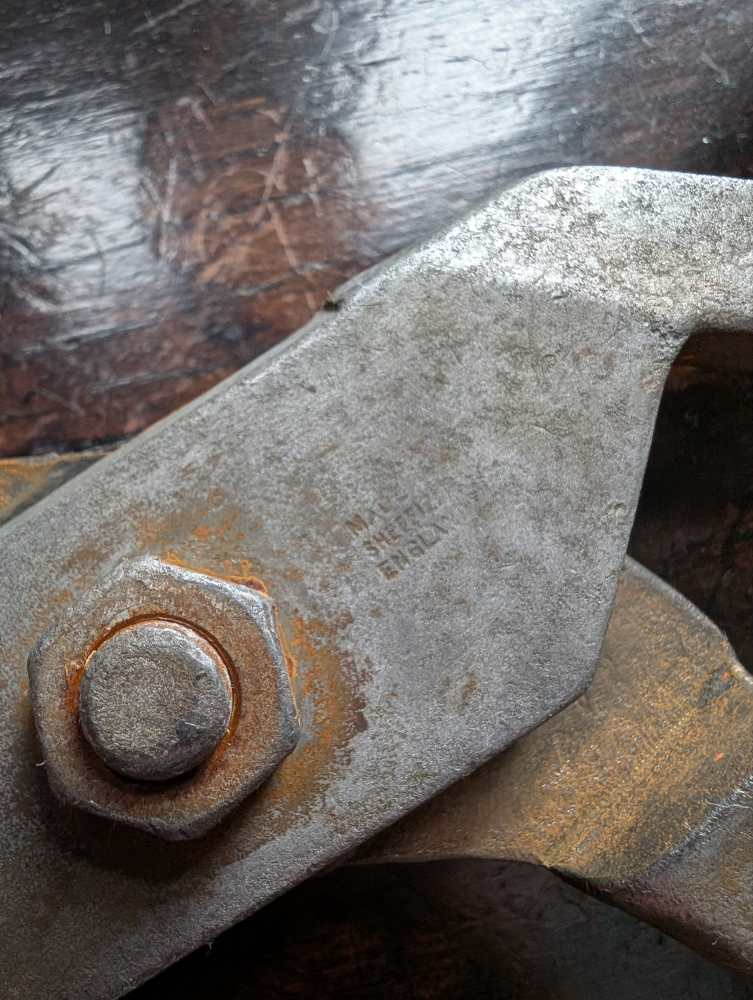 Huge tailor's shears, Sheffield-made scissors - Image 9