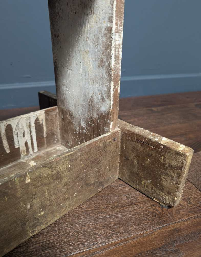 Vintage farrier's stool from Tapeley Park estate farm - Image 8