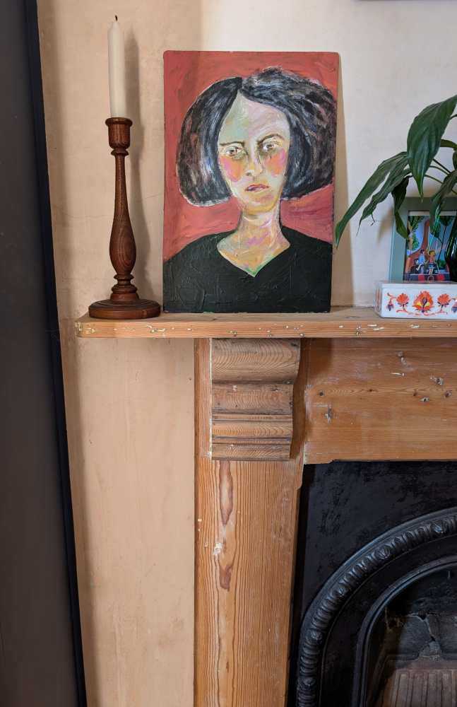 Oil on board painting of Margaret - Image 20