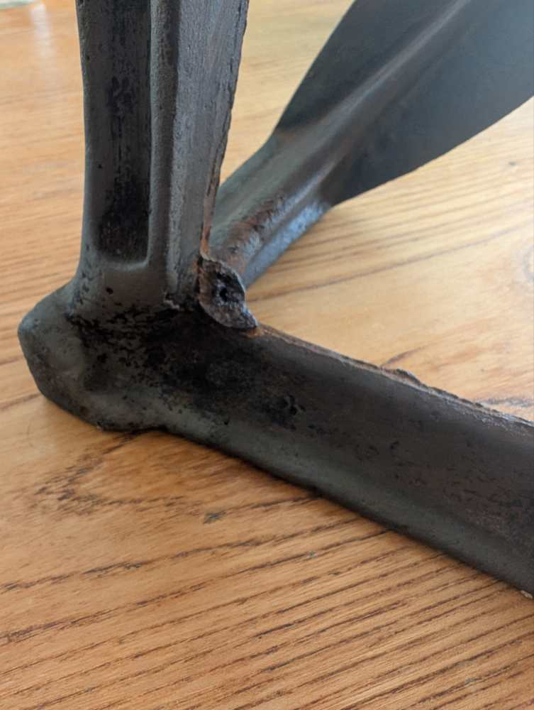 Antique cast iron cobbler's last - great door stop - Image 3