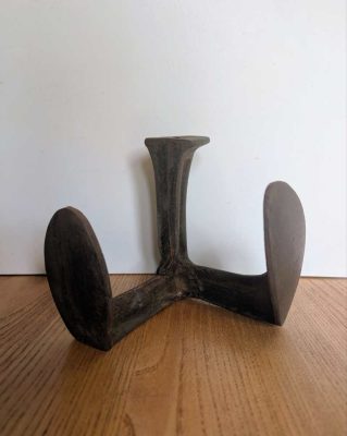 Antique cast iron cobbler's last - great door stop