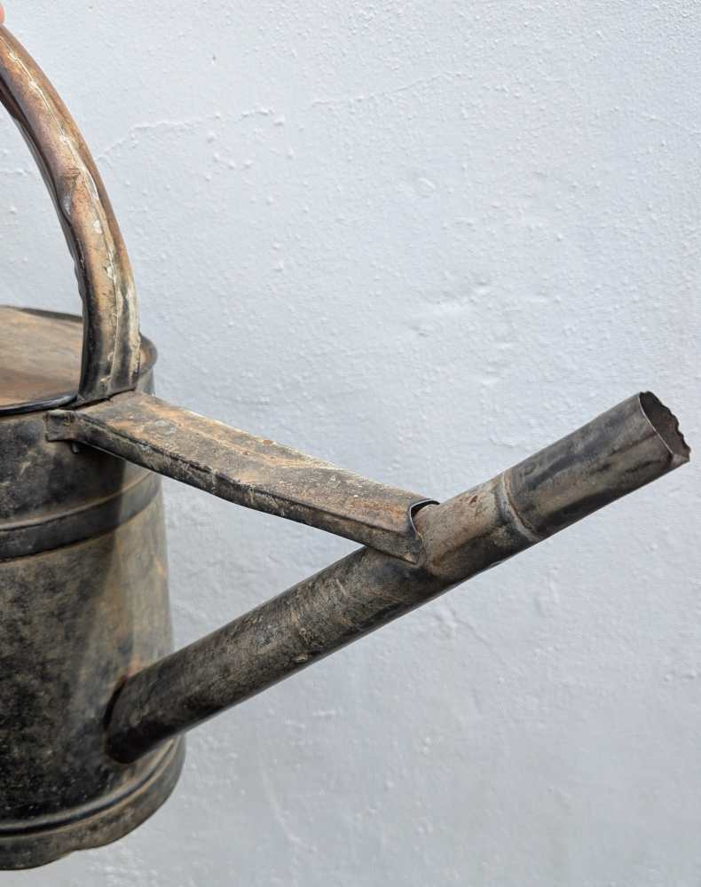 c.1930s thick handled watering can - Image 12