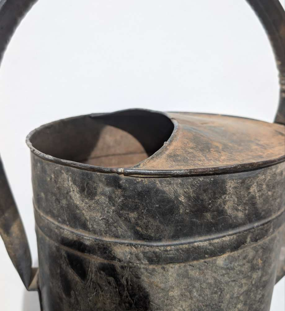 c.1930s thick handled watering can - Image 8