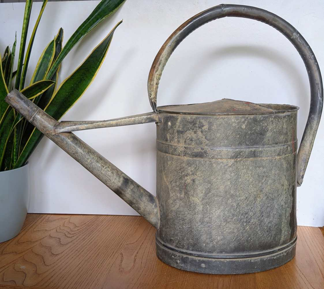 c.1930s thick handled watering can