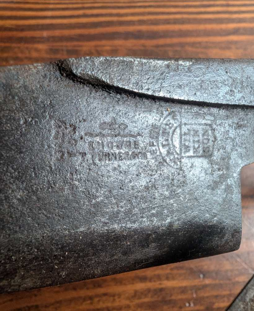1930s Sheffield steel sheep shears with sheath - Image 3