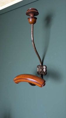French c.1900 coat and hat hooks