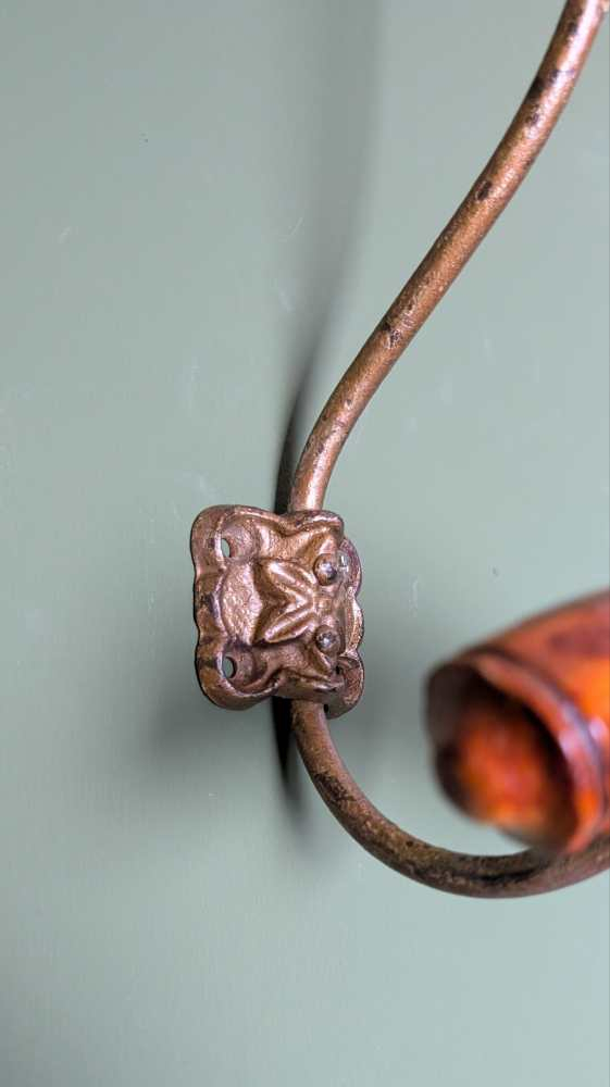 French c.1900 coat and hat hooks - Image 6