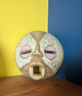 Small Luba tribe mask, Congo