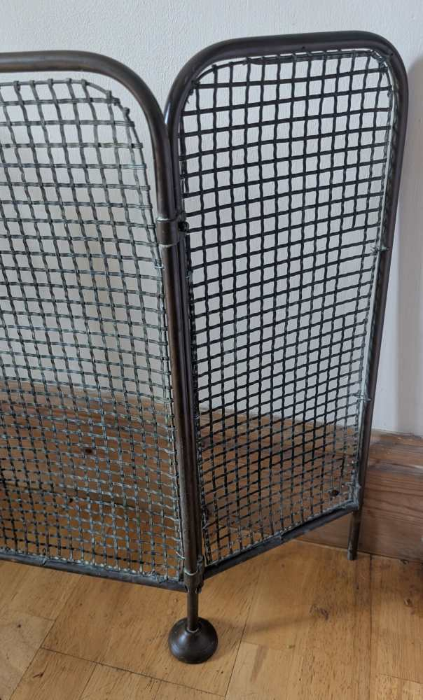 Brass Edwardian fireguard - Image 10
