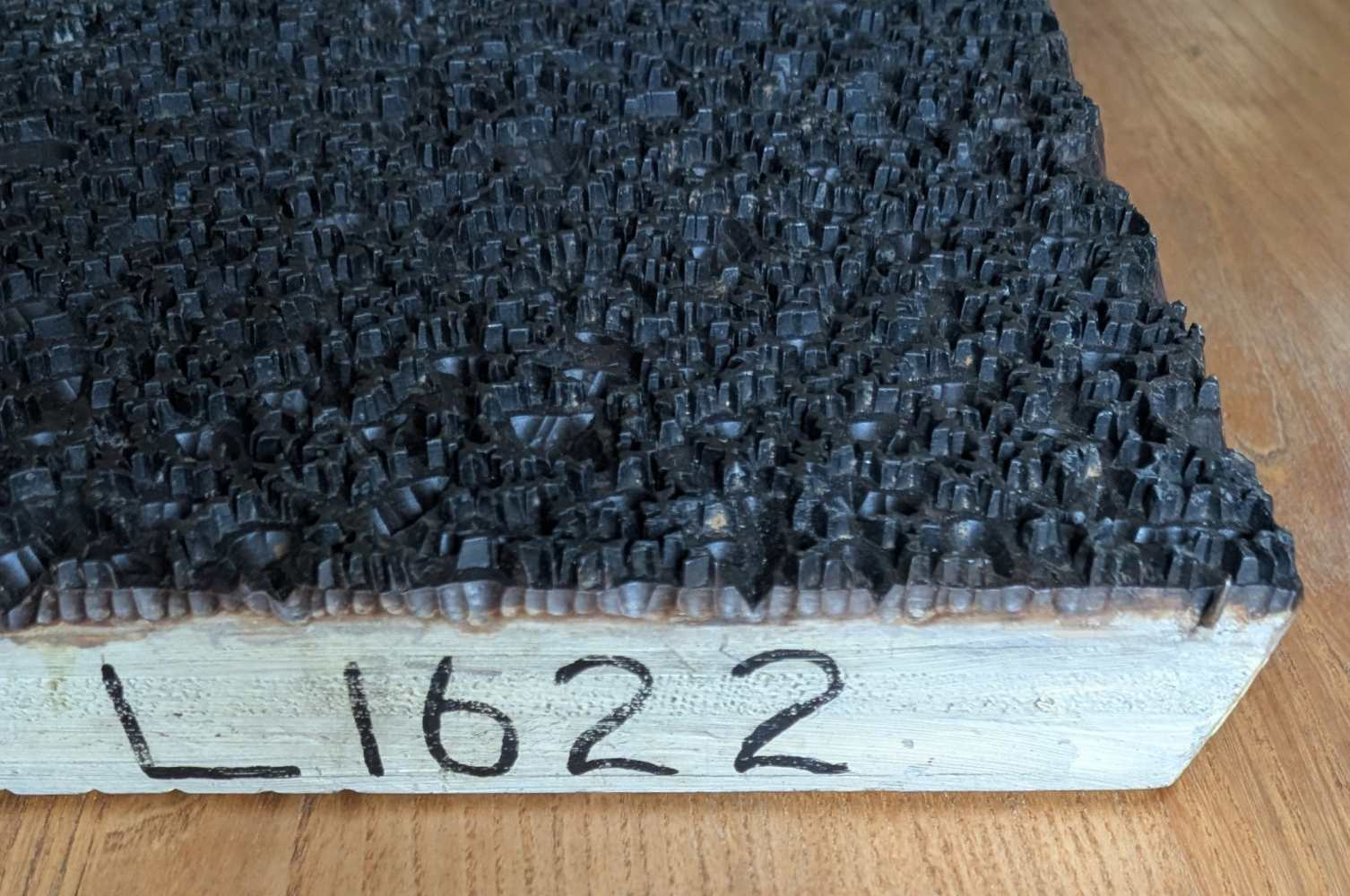Indian sari wooden printing block - Image 4
