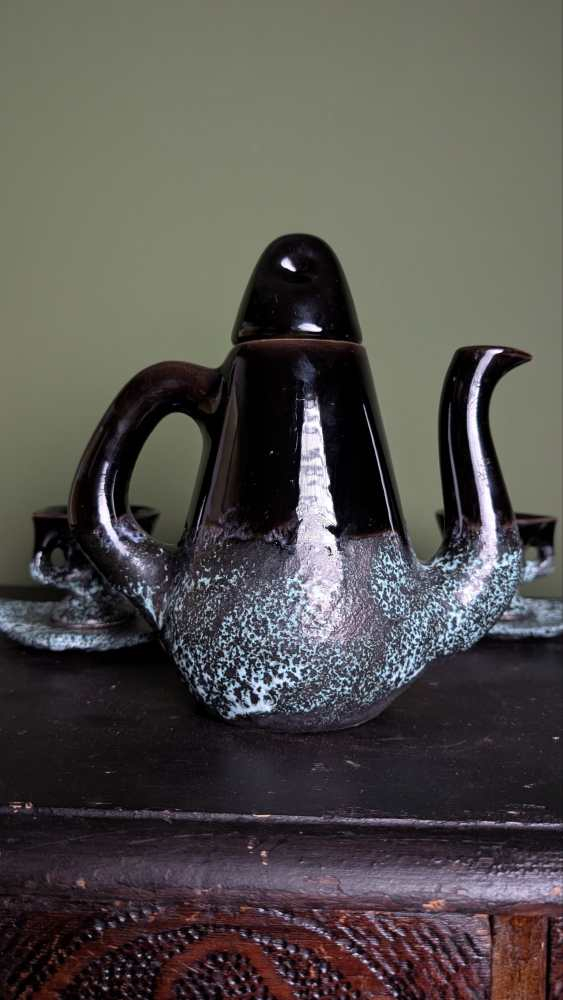 1950s French Vallauris Coffee Set - Image 9