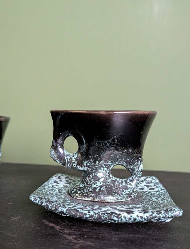 1950s French Vallauris Coffee Set - Image 16