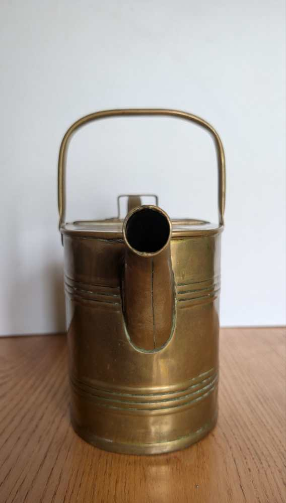 Victorian brass watering can - Image 3