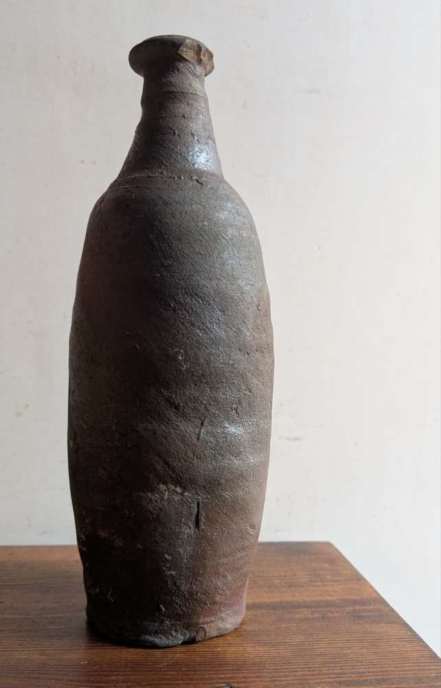 Pair of c.18th century French stoneware Calvados bottles - Image 8