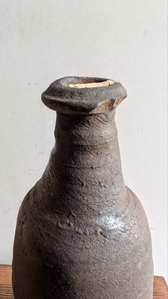 Pair of c.18th century French stoneware Calvados bottles - Image 9