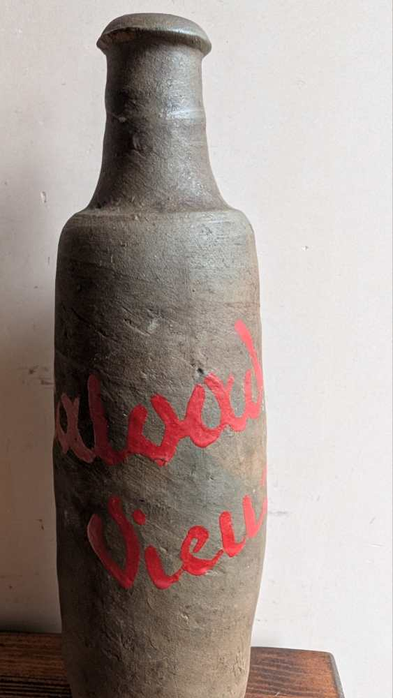 Pair of c.18th century French stoneware Calvados bottles - Image 10