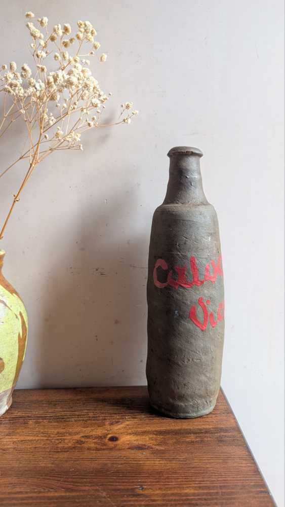 Pair of c.18th century French stoneware Calvados bottles - Image 17