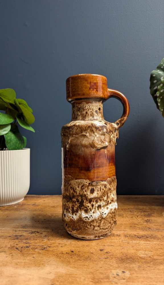 Smaller Midcentury West German jug vase - Image 2