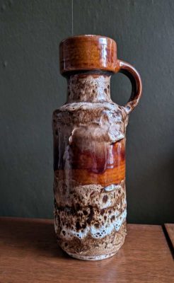 Smaller Midcentury West German jug vase