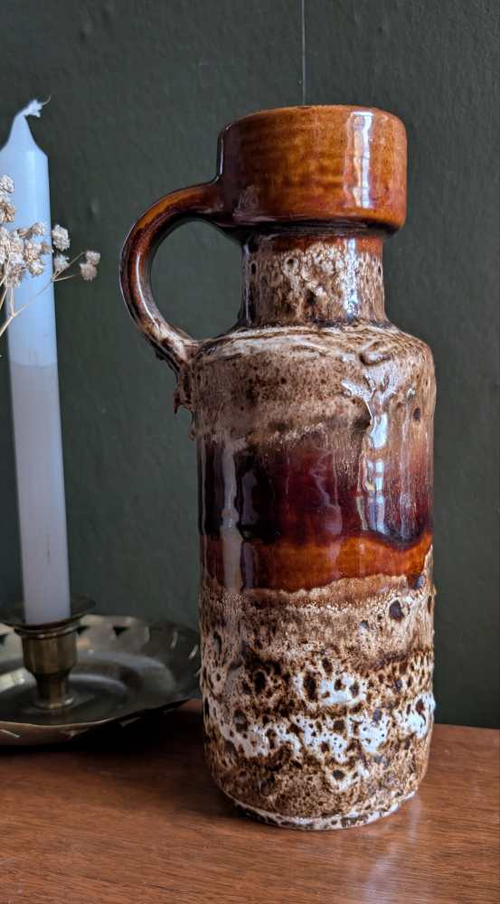 Smaller Midcentury West German jug vase - Image 4