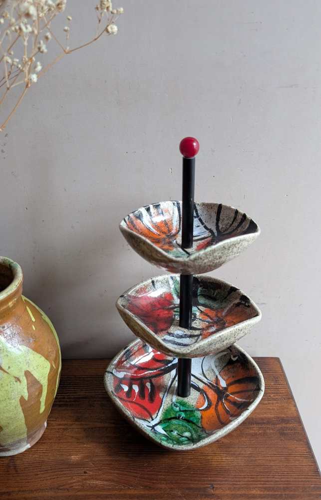 Cado of Paris midcentury hors d'ouevres tower - Image 10
