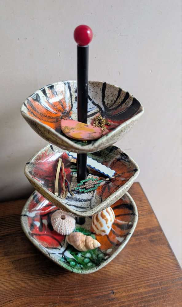 Cado of Paris midcentury hors d'ouevres tower - Image 3