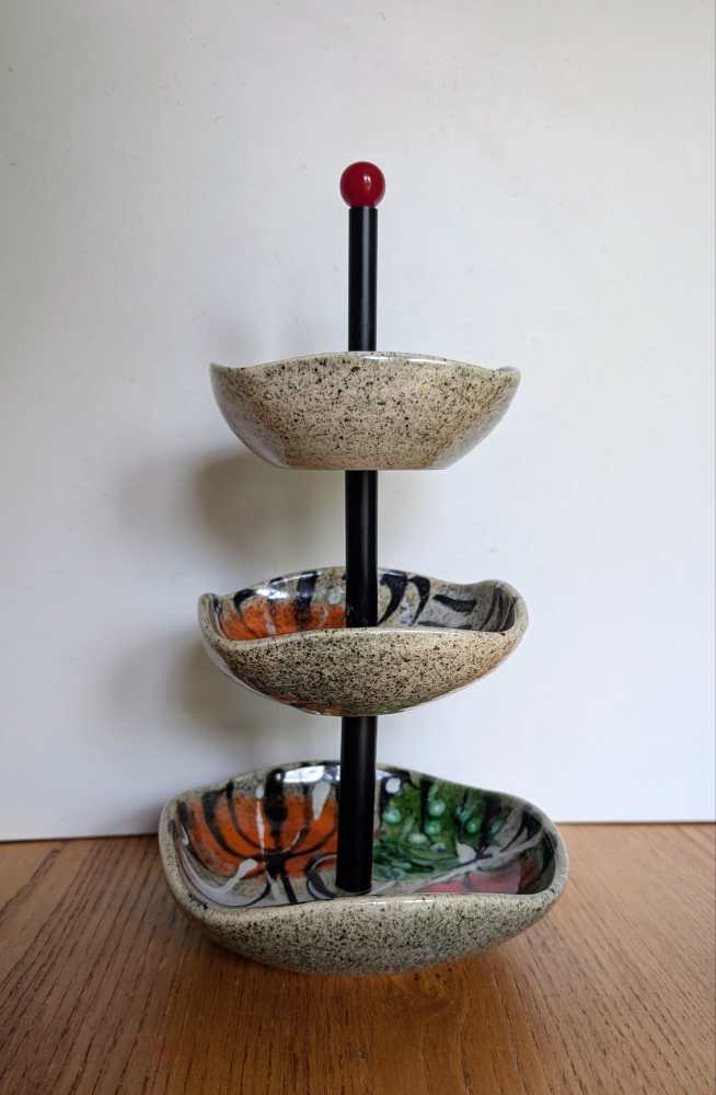 Cado of Paris midcentury hors d'ouevres tower - Image 13