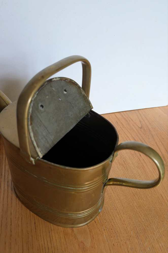 Victorian brass watering can - Image 6