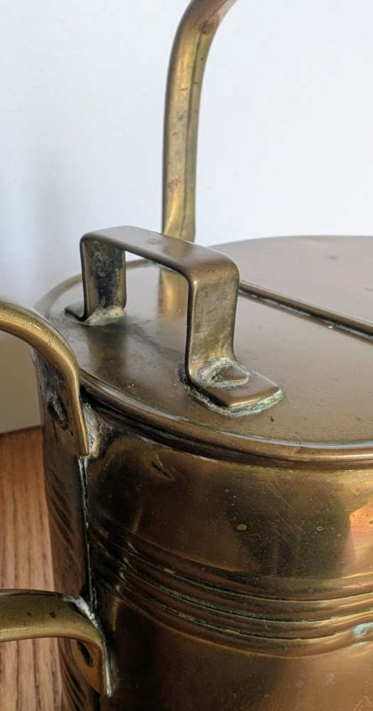 Victorian brass watering can - Image 5