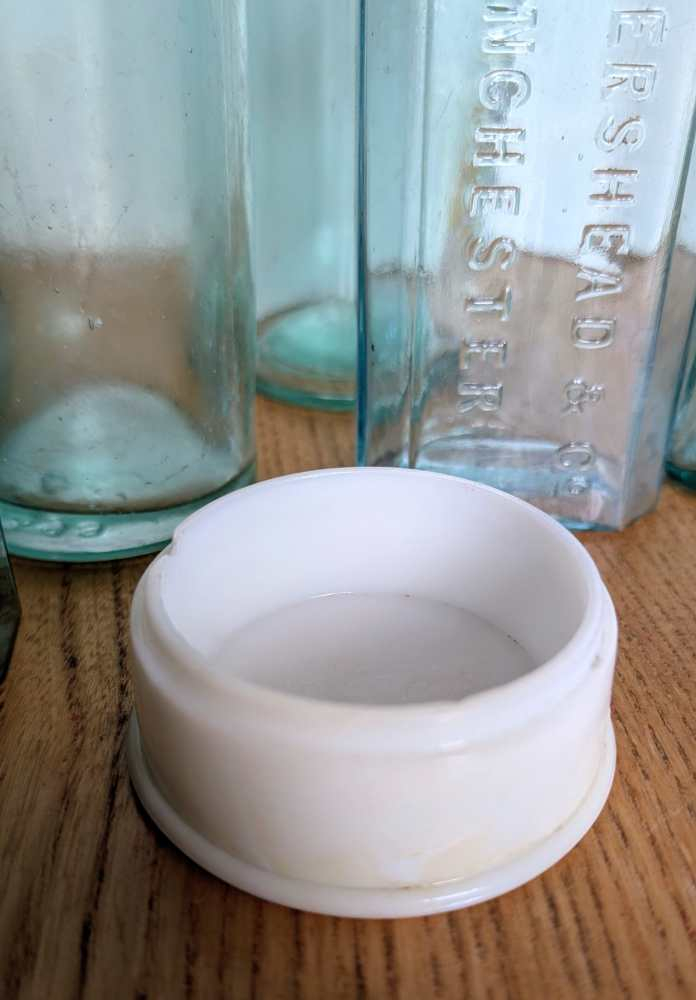 Set of 10 antique bottles for decor, vases - Image 4