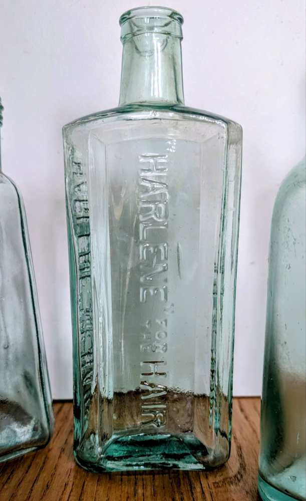 Set of 10 antique bottles for decor, vases - Image 5