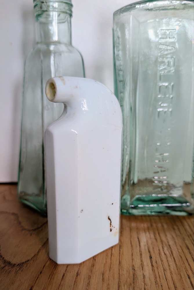 Set of 10 antique bottles for decor, vases - Image 3