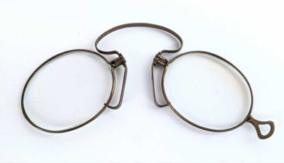 An early 20th century pair of Pince Nez
