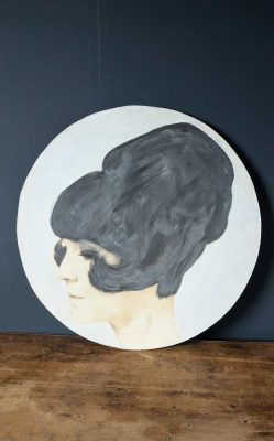 1960s handpainted hairdressers sign