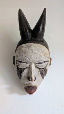 Punu mask replica from Gabon