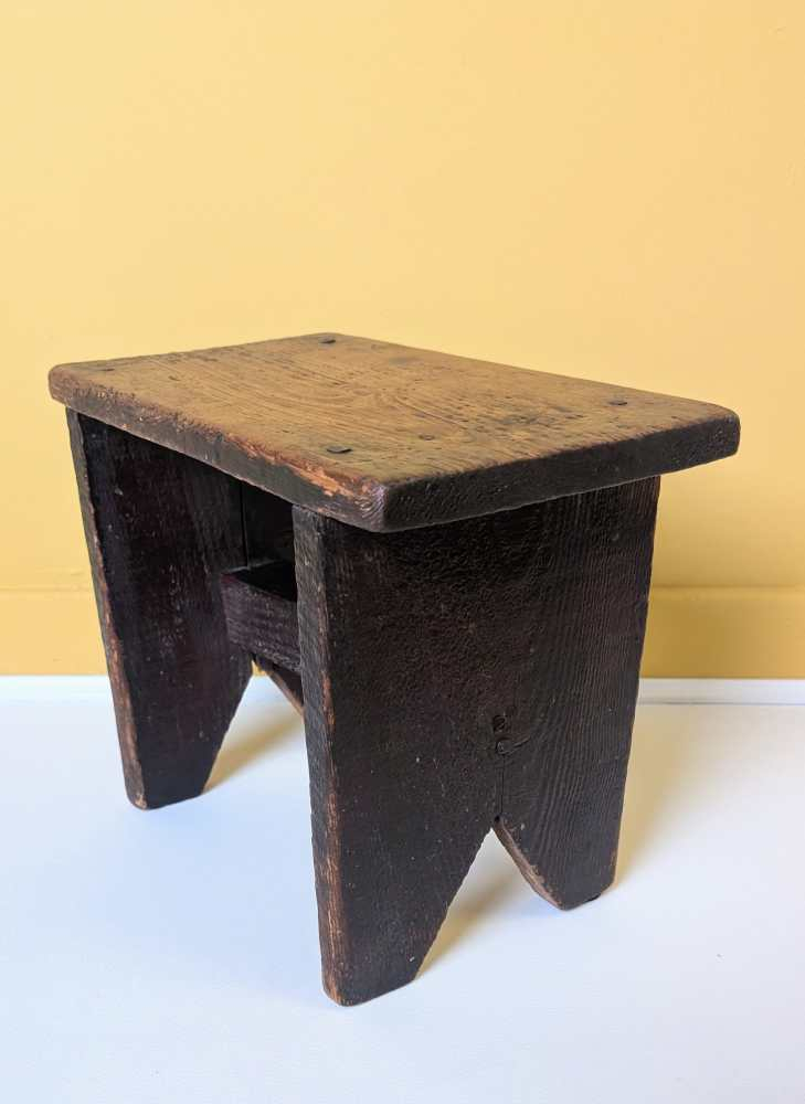 Early 20thC. Dorset cottage stool - Image 6