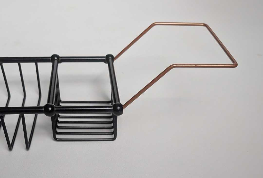 Vintage bath shelf rack - Image 8