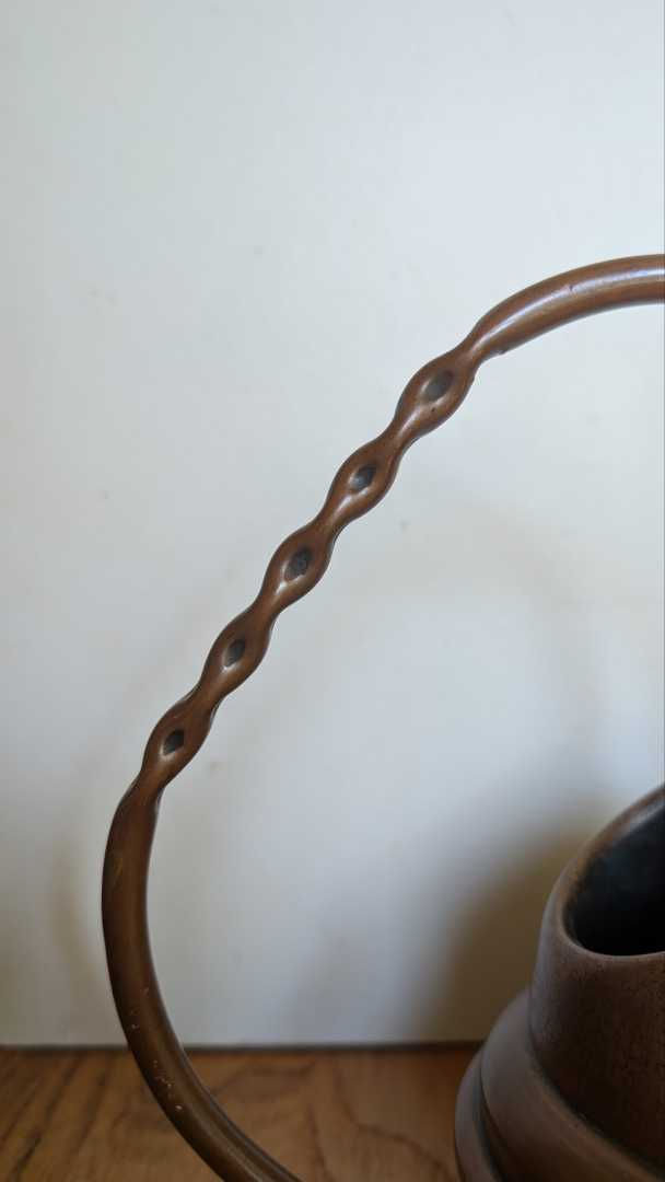 Unique vintage brass watering can - Image 12