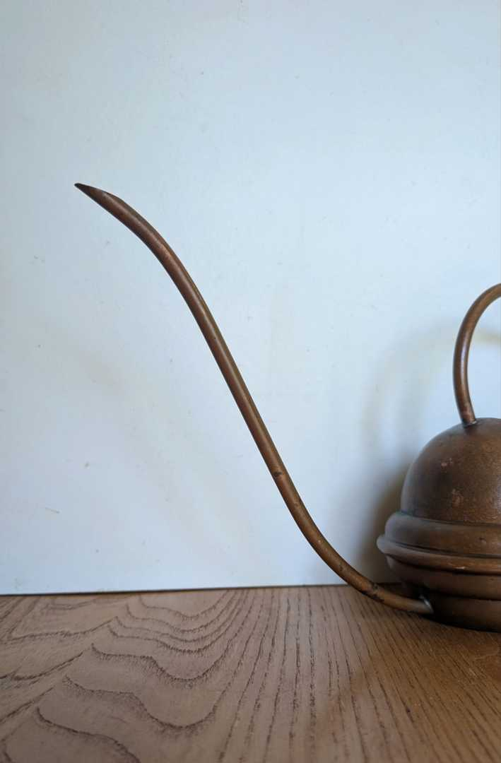 Unique vintage brass watering can - Image 8