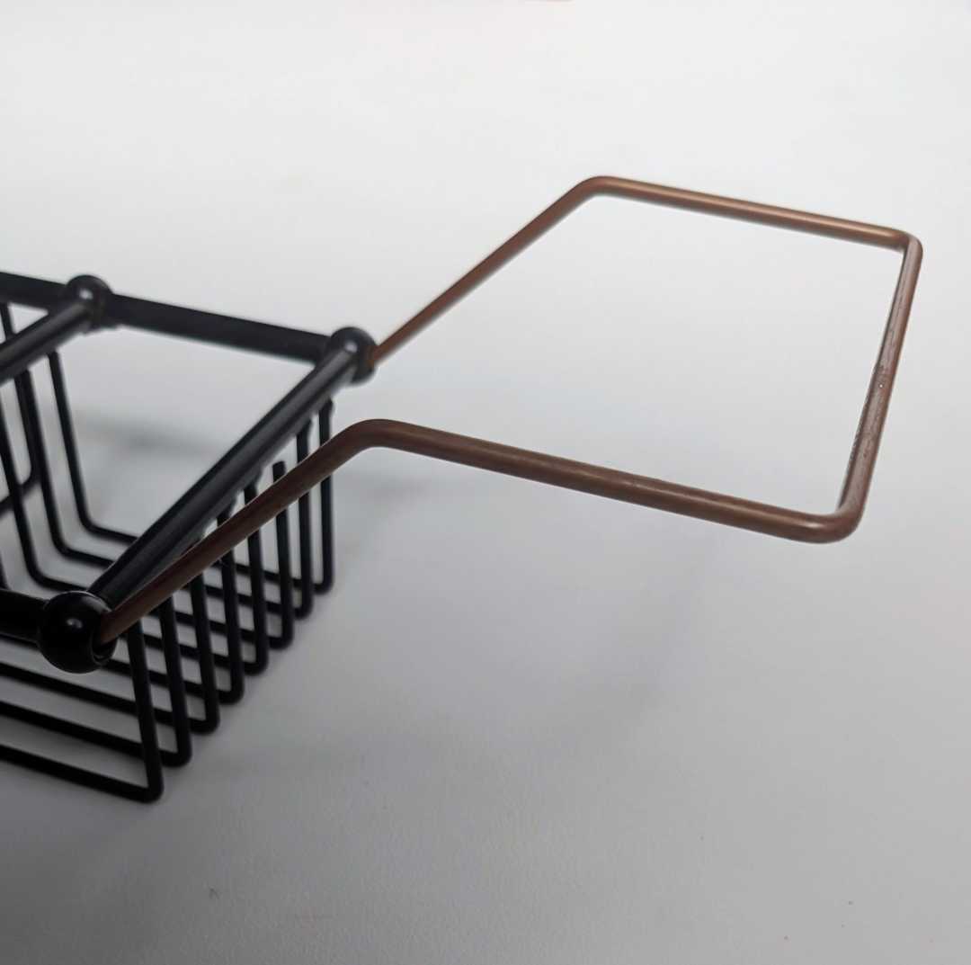 Vintage bath shelf rack - Image 7