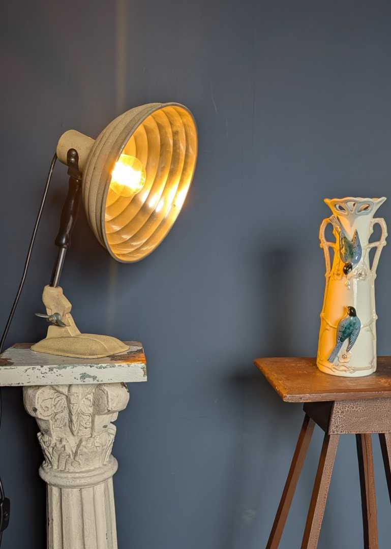 1950s Pifco industrial Medical UV lamp, converted to standard table lamp - Image 21